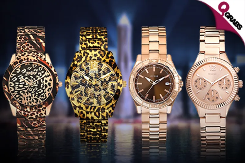From QR309, Add Some Sass with Women’s Guess Watches - Choose from 8 Unique Styles! (Up to QR983 Value)